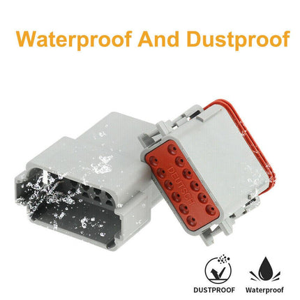550PCS Deutsch Plug Tool Kit DT Connector With Genuine Automotive Crimp Tool.