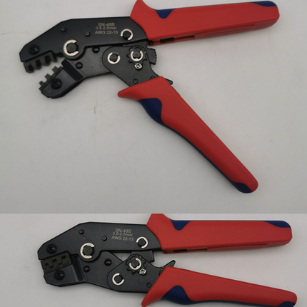 Assorted Waterproof Insulated Electrical Wiring Connectors Crimp Terminals Plier.