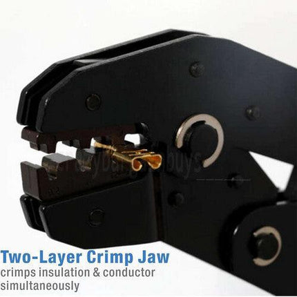 Assorted Waterproof Insulated Electrical Wiring Connectors Crimp Terminals Plier.