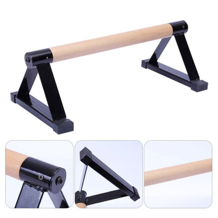 1 Pair Parallettes Set Push-up Parallel Bar Stretch Double Rod Stand Fitness.