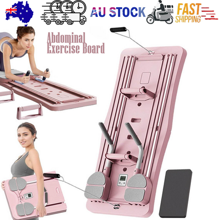 Abdominal Exercise Board Push Up Board Pilates Reformer Set Fitness Equipment.