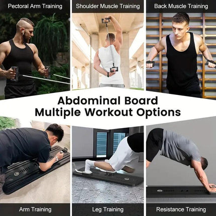 Abdominal Exercise Board Push Up Board Pilates Reformer Set Fitness Equipment.