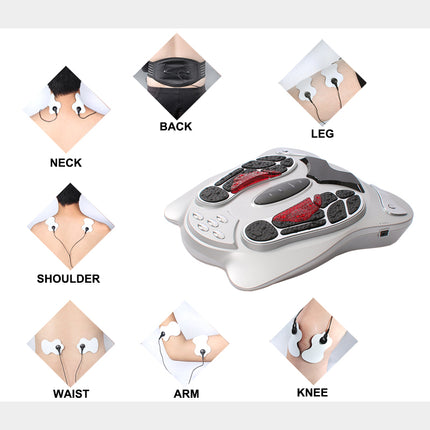 Electromagnetic Foot Massager Wave Pulse Massage Machine.