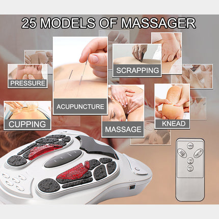 Electromagnetic Foot Massager Wave Pulse Massage Machine.