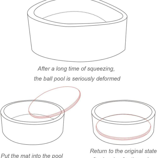 90x30cm Ocean Ball Play Pit Soft Baby Kids Paddling Foam Pool Child Barrier Toy.