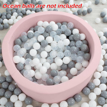 90x30cm Ocean Ball Play Pit Soft Baby Kids Paddling Foam Pool Child Barrier Toy.