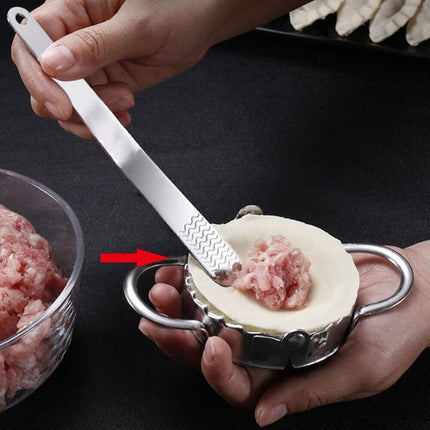Dumpling Maker Set Stainless Steel Dough Press Making Mold Mould Tool AU.