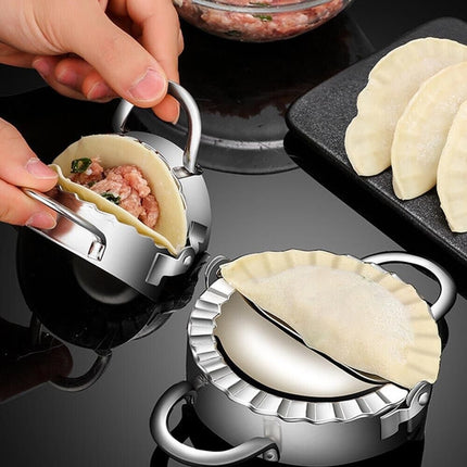 Dumpling Maker Set Stainless Steel Dough Press Making Mold Mould Tool AU.