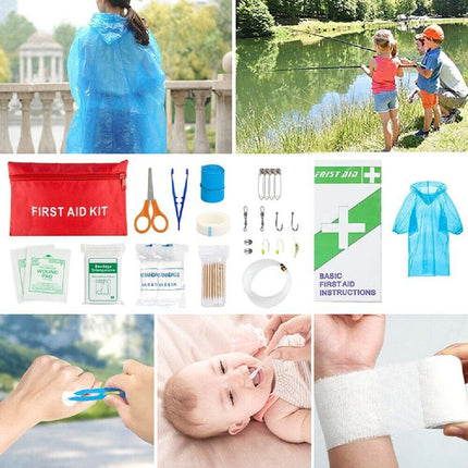 Tactical Emergency Survival Kit Outdoor Sports Hiking Camping SOS Tool Equipment.