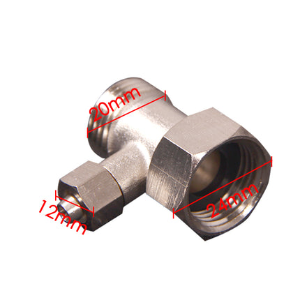Toilet Bidet Seat Hygiene Water Wash Clean Unisex Easy Attachment Dual Nozzles.