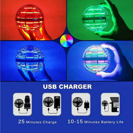 Flying Ball Flynova Pro Spinner Hand Mini Drone Helicopter Hover UFO Toys Gifts.