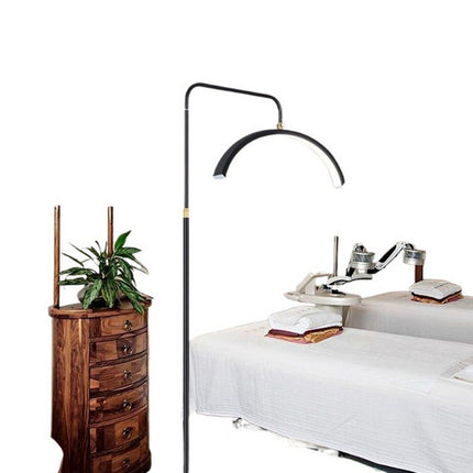 Beauty Half Moon Floor Fill Lamp LED Lash Light for Tattoo Salon Eyelash Makeup.