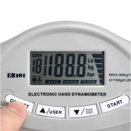 Digital Dynamometer Hand Grip Strength Muscle Tester Electronic Power Measure.