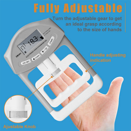 Digital Dynamometer Hand Grip Strength Muscle Tester Electronic Power Measure.