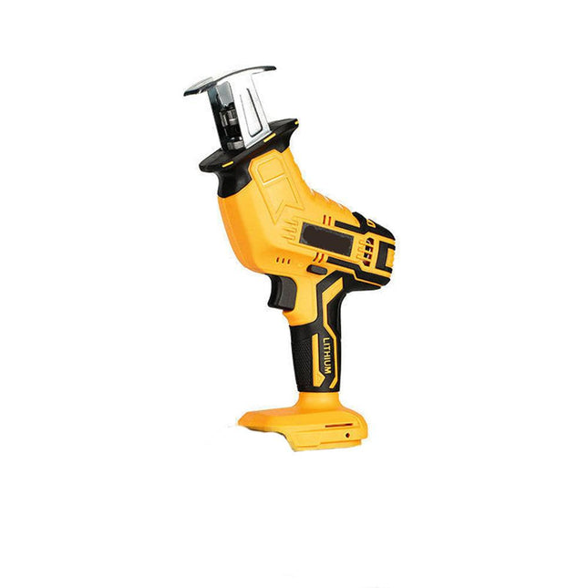 Yellow Cordless Electric Reciprocating Saw Cutter w+ Blades For Makita Battery.