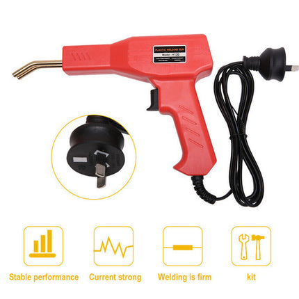 Plastic Welder Garage Tool Hot Staple Staplers Bumper Repair Welding Machine Kit.