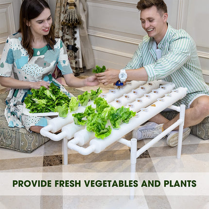 36 Sites Hydroponic Grow Tool Kits Vegetable Garden System 220V Water Pump.