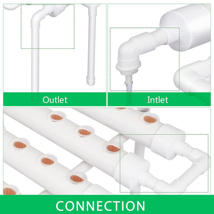 36 Sites Hydroponic Grow Tool Kits Vegetable Garden System 220V Water Pump.