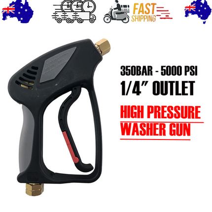 1/4'' High Pressure Washer Gun 350BAR/5000PSI Power Wash Foam Spray gun.