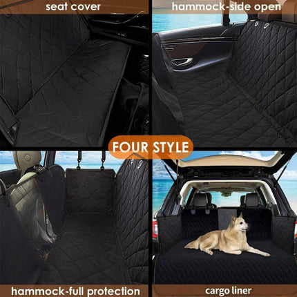 Premium Waterproof Pet Cat Dog Back Car Seat Cover Hammock Nonslip Protector Mat.