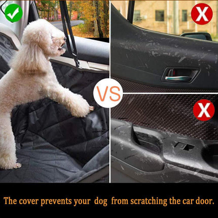 Premium Waterproof Pet Cat Dog Back Car Seat Cover Hammock Nonslip Protector Mat.