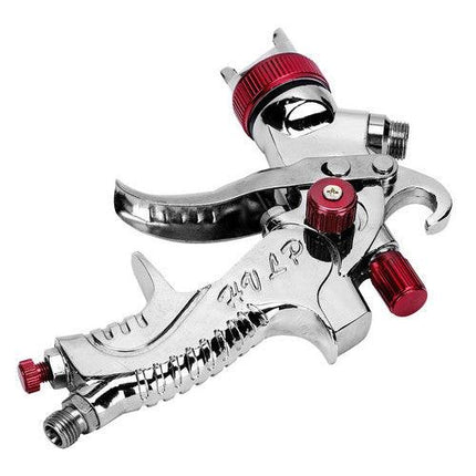 Spray Gun Kit HVLP Gravity Feed Air Paint Sprayer 3 Nozzles 1.4mm 1.7mm 2mm.