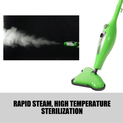 12 in 1 Multi Foldable Steam Mop Handheld Floor Steamer Carpet Cleaning Cleaner.
