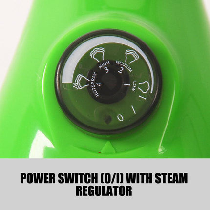 12 in 1 Multi Foldable Steam Mop Handheld Floor Steamer Carpet Cleaning Cleaner.
