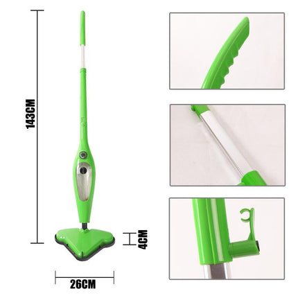 12 in 1 Multi Foldable Steam Mop Handheld Floor Steamer Carpet Cleaning Cleaner.
