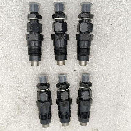 6PCS New Diesel Fuel Injectors Fits For Nissan Patrol GU Y61 TD42 TD42T AU.