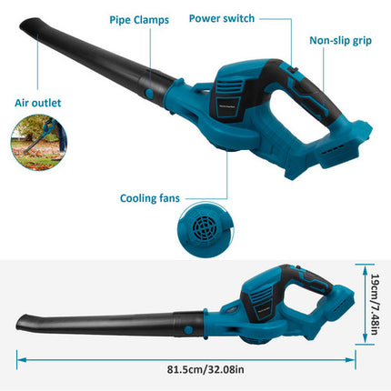 Cordless Leaf Blower Dust Tools Garden Lightweight for Makita 18V  Battery AU.