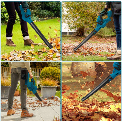 Cordless Garden Leaf Dust Blower Handheld For Makita With 2Battery & Charger 36V.