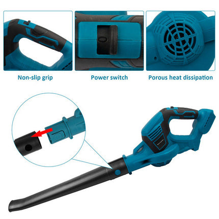 Cordless Garden Leaf Dust Blower Handheld For Makita With 2Battery & Charger 36V.