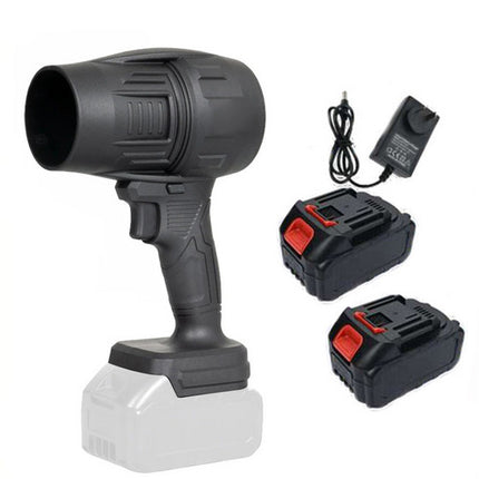 Cordless Blower Portable Handheld Electric Brushless Turbo Jet Fan w/2 Batteries.