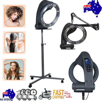 New Standing Hair Dryer Accelerator Colour 360 Rotating Halo Rolling Salon Equipment.