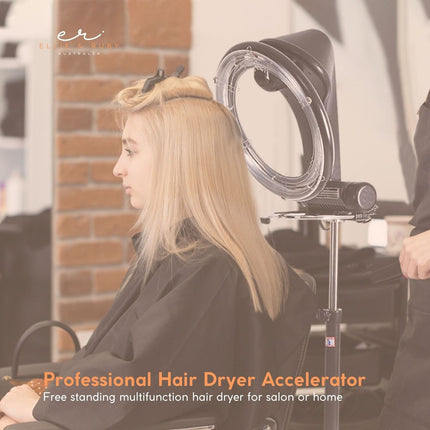 New Standing Hair Dryer Accelerator Colour 360 Rotating Halo Rolling Salon Equipment.