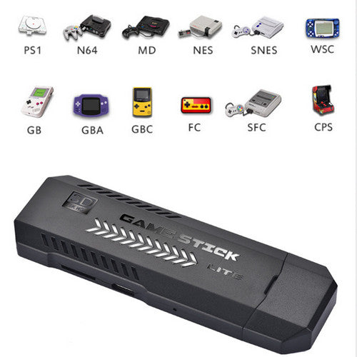 40000+ HD HDMI Pre-Loaded Retro Video Game Stick Console +2 Wireless Controller.