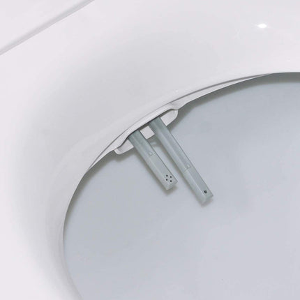 Non Electric Bidet Toilet Seat D Cover Bathroom Dual Nozzle Spray Water Wash.
