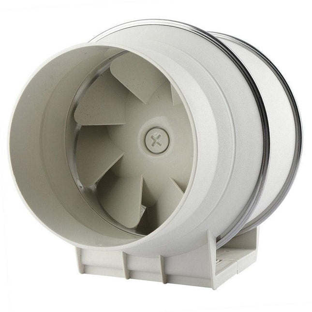 4'' Extractor Fan Duct Hydroponic Inline Exhaust Vent Industrial.