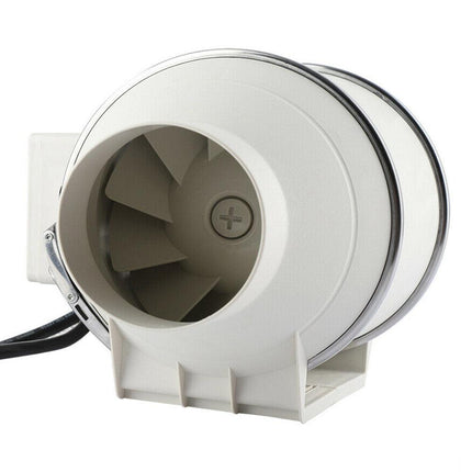 4'' Extractor Fan Duct Hydroponic Inline Exhaust Vent Industrial.