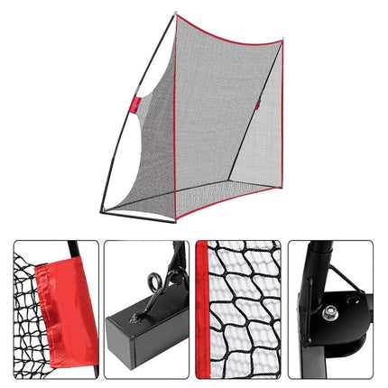3M Huge Golf Practice Net Portable Hitting Swing Training Net Outdoor +Carry Bag.