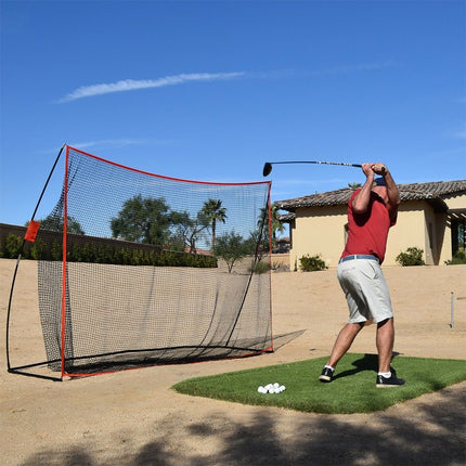 3M Huge Golf Practice Net Portable Hitting Swing Training Net Outdoor +Carry Bag.