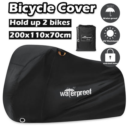 Heavy Duty Waterproof Bicycle Bike Cover Cycle Outdoor UV Protection.
