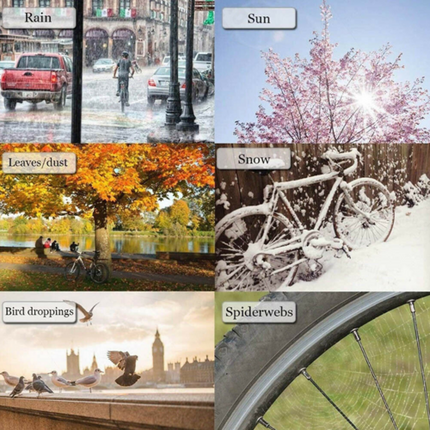 Heavy Duty Waterproof Bicycle Bike Cover Cycle Outdoor UV Protection.