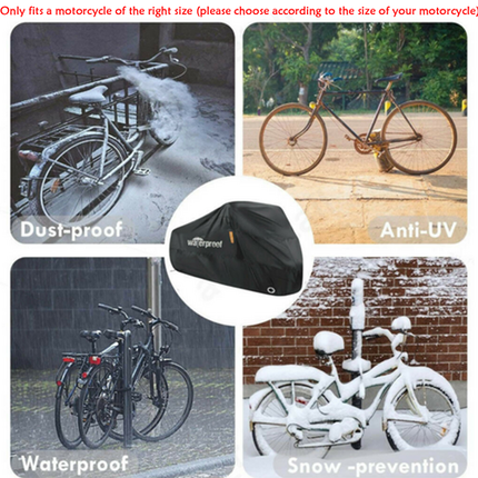Heavy Duty Waterproof Bicycle Bike Cover Cycle Outdoor UV Protection.