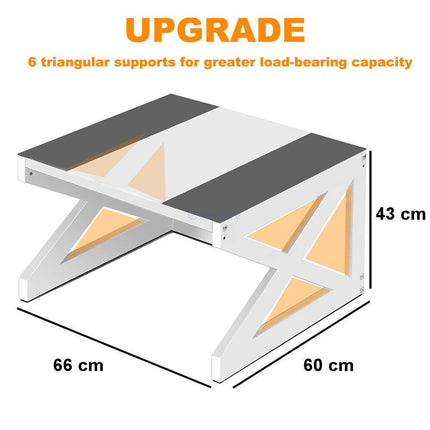 Washing Machine Pedestal Raiser Laundry Dryer Stand Base Holder 120kg Anti Slip.