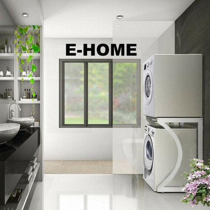 ORIGINAL Dryer Stand Maxi: Portable Dryer Rack Heavy Duty Steel Capacity white for Washer/Dryer/Mini Fridge.