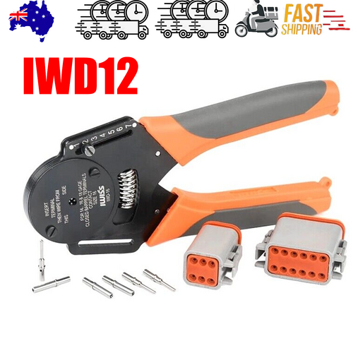 DT12 Crimper 4 Way Indent,8 Impression iCrimp Closed Barrel Type Deutsch Crimper.