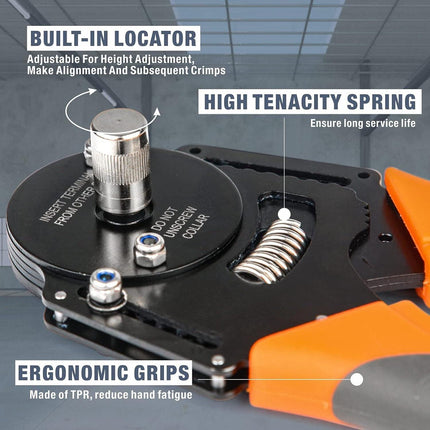 DT12 Crimper 4 Way Indent,8 Impression iCrimp Closed Barrel Type Deutsch Crimper.