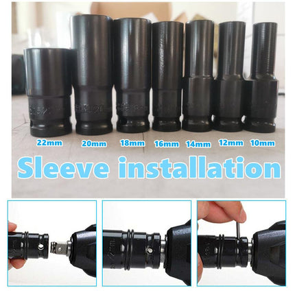 1/2" Cordless Impact Wrench Driver Brushless Rattle Gun For Makita 18V Battery.